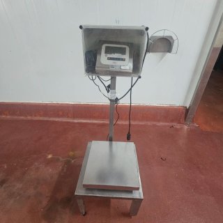 Báscula industrial con mesa