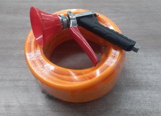 Pistola y manguera para fumigar