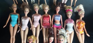 Lotto Barbie Mattel originali vari anni