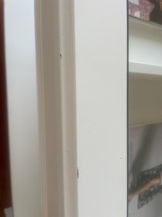 Mesa auxiliar cristal y madera