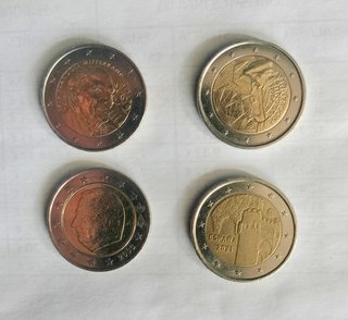 Lote de 12 monedas 2€