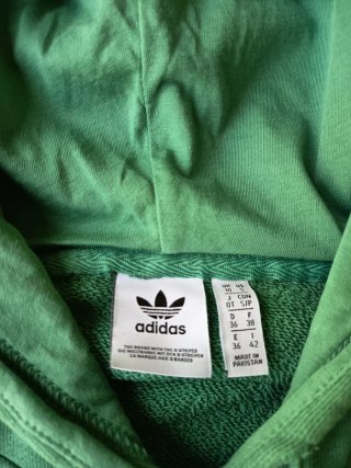 Sudadera Adidas Verde Talla S