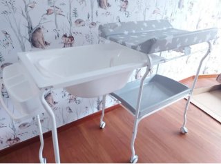 Bañera cambiador para bebé