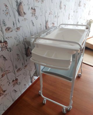 Bañera cambiador para bebé