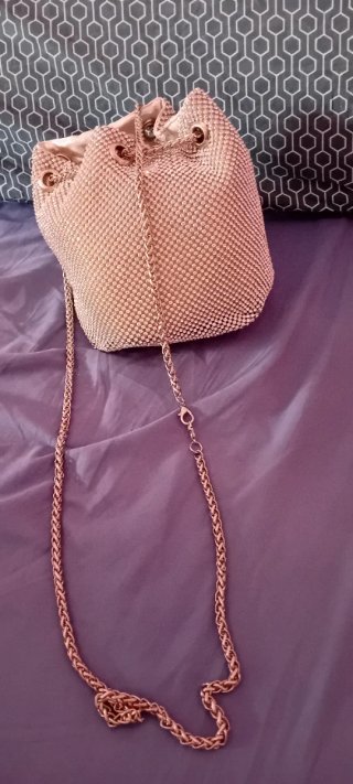 Borsa elegante oro/argento