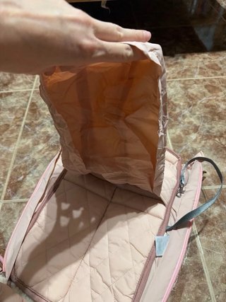 Mochila portaperros Doglem rosa Talla M