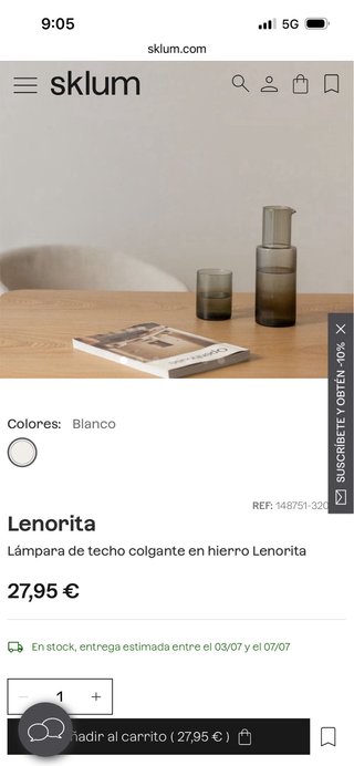 6 Lámparas Sklum Leronita