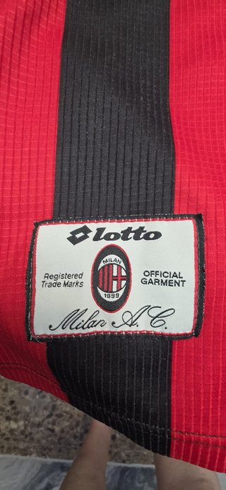 Camiseta AC Milan 1997 Lotto