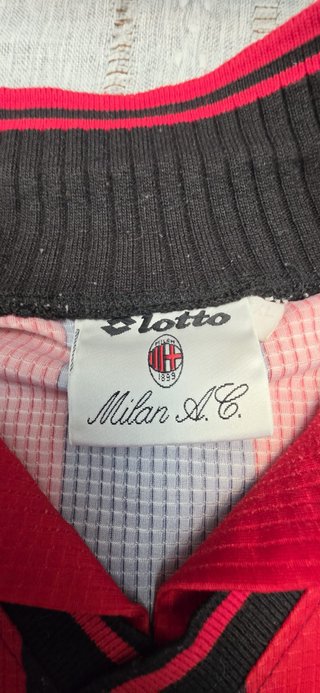 Camiseta AC Milan 1997 Lotto
