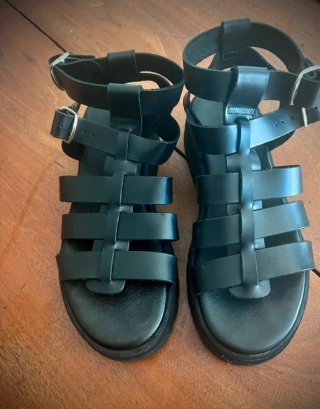 Sandalias Patricia Miller Piel Negras