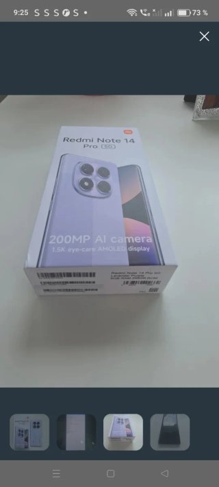 Redmi Note 14 Pro 5G negro 8gb 256GB