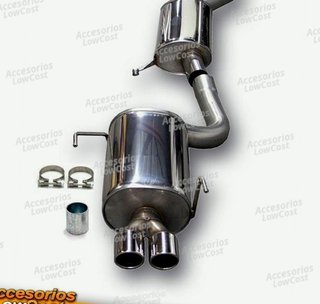 Sistema de escape TA Technix de acero inoxidable