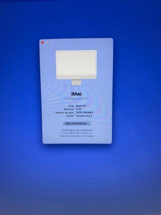 iMac 24” Apple M1 (2021) - Muy buen estado