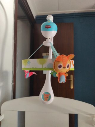 Móvil cuna animales bosque