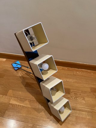 Lámpara colgante 4 luces dormitorio