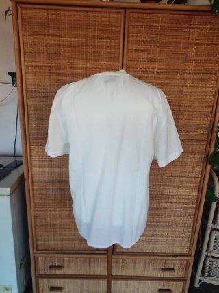 Camicia Luisa Spagnoli cotone e lino bianca