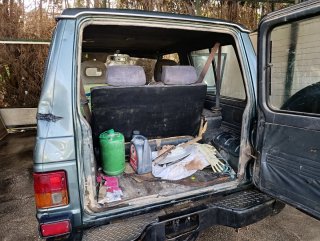 Mitsubishi pajero 1989