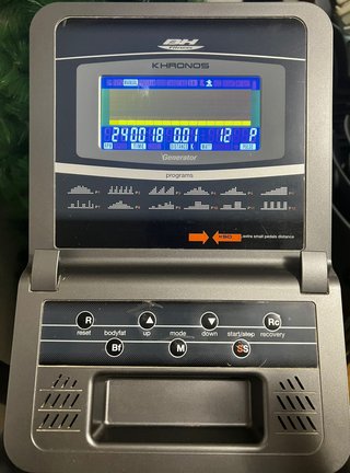 Bicicleta Elíptica BH Fitness Khronos Generator