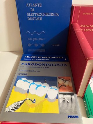 lotto 15 libri di odontoiatria e ortodonzia varia