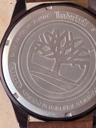 Orologio da uomo Timberland marrone e nero,nuovo