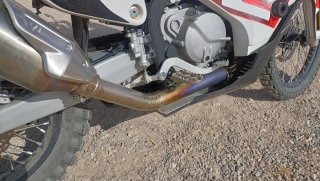 Colector completo de titanio para Kove 450 Rally