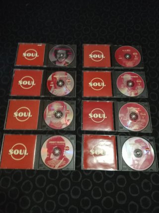Lote 8 CDs Soul 80s R&B