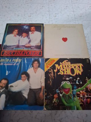 Lote Vinilos 7 Flamenco y Pop Rock Español