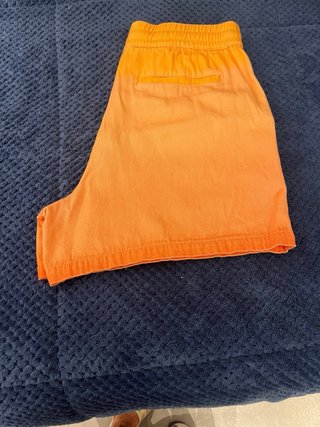 Bermuda Zara Talla M Degradado Naranja