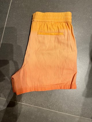 Bermuda Zara Talla M Degradado Naranja
