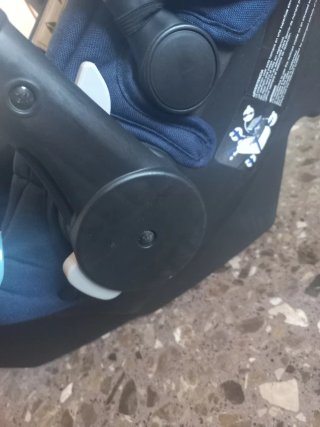Silleta coche bebé grupo 0 a 13 kilos azul