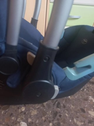 Silleta coche bebé grupo 0 a 13 kilos azul
