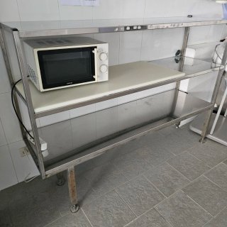 Estantería de acero inoxidable