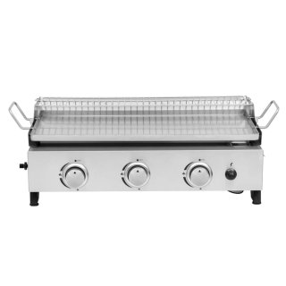Barbacoa Gas 3 Quemadores con Plancha