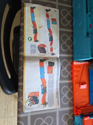 Pista Hot Wheels plegable
