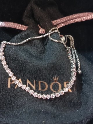 Pulsera Pandora Rosa Palo Sin Estrenar