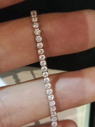 Pulsera Pandora Rosa Palo Sin Estrenar