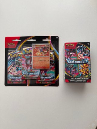 Pokémon TCG: Lote Sobres Caos Creciente