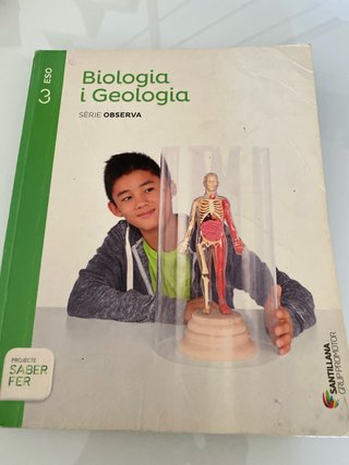 Biologia i geologia, 3 ESO