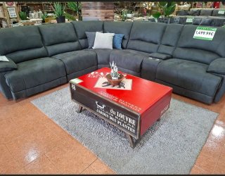 Sofá Rinconera Eléctrico Reclinable 332cm