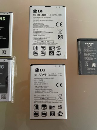 Baterías Móvil Samsung LG Nokia Alcatel