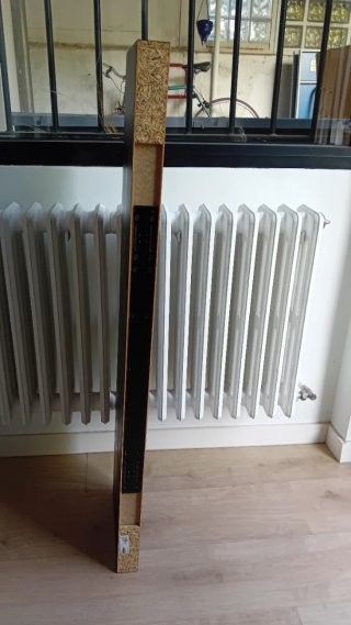 Balda LACK IKEA Madera Negra
