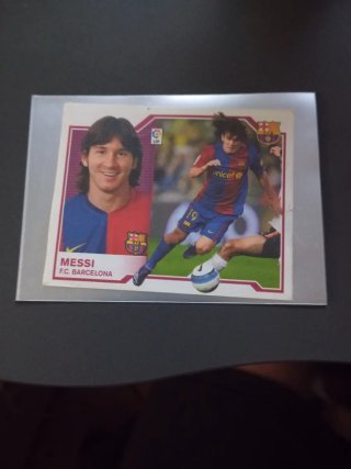 Cromo Messi F.C. Barcelona