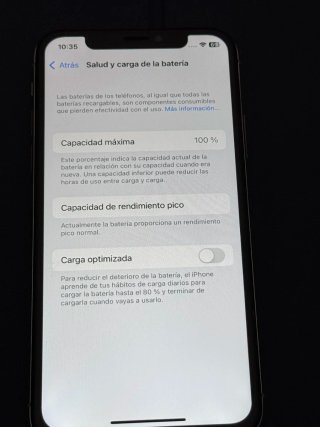 iPhone XS 100% Batteria