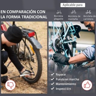 Soporte Reparación Bicicleta Caballete