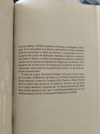LUIS ZUECO, El monasterio