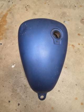Depósito Combustível Virago 535 Azul Fosco