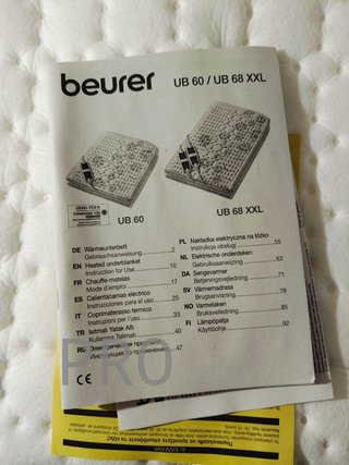 Calientacamas doble - Beurer UB 68 XXL