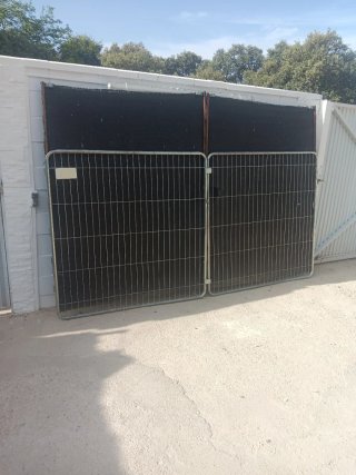 Puertas paso carruajes de 3m ancho  x 2m alto