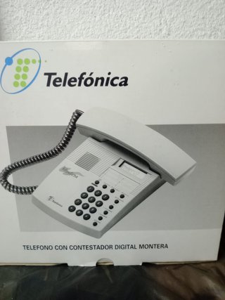Teléfono Telefónica con contestador digital y más