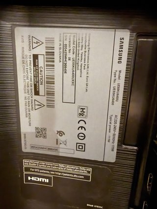 Samsung TV 55” UE55KU6400UXXC Leer descripción